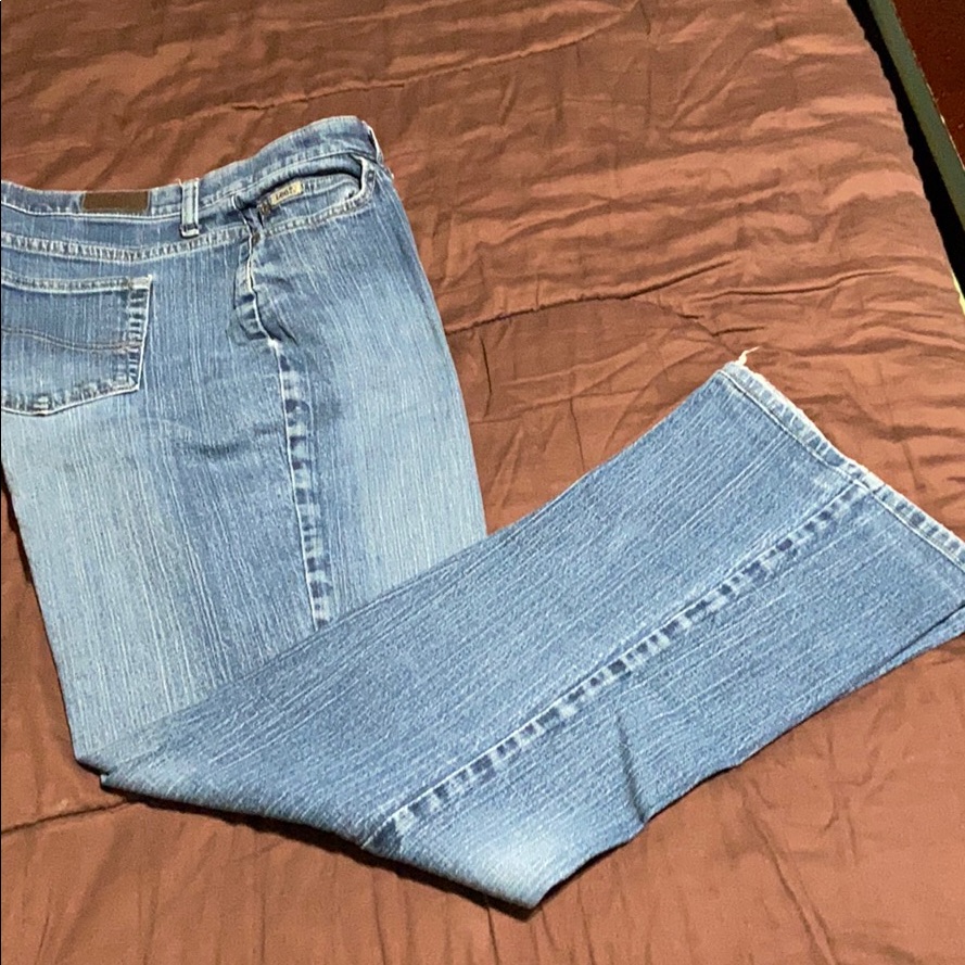 Lee Brand Relaxed Bootcut Jeans